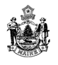 black and white state seal